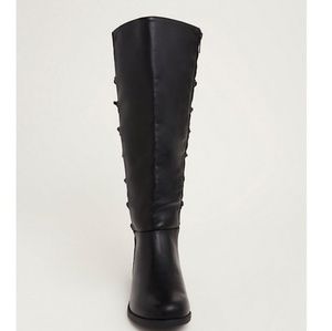 Torrid Wide Calf Lace up back boots